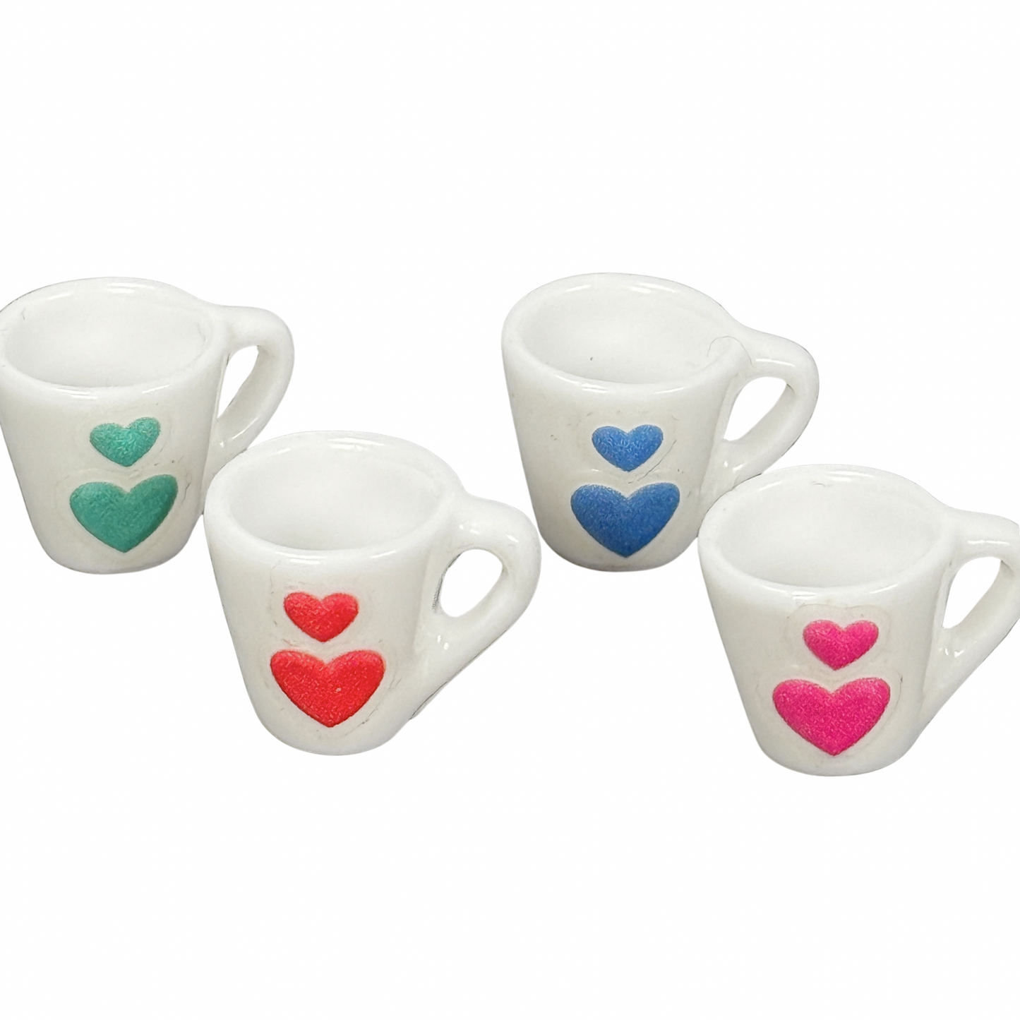 Tasse bunte Herzen