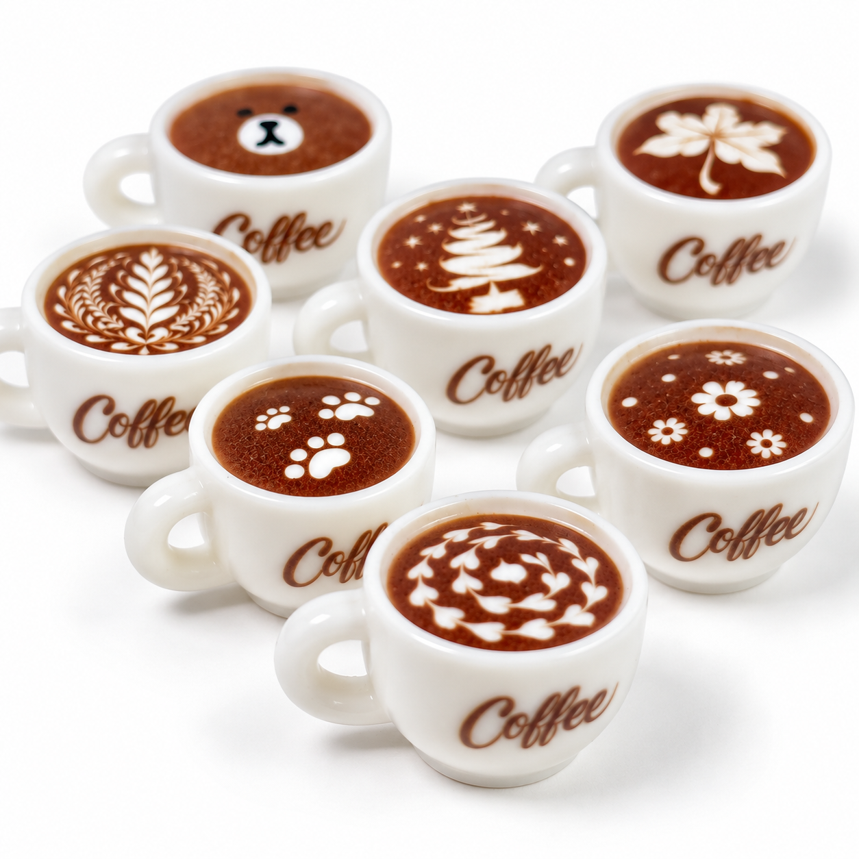 Kaffeetasse | verschiedene Schaummotive Coffee