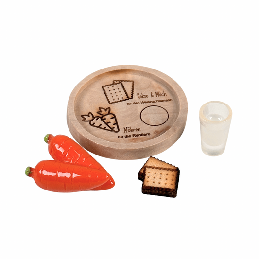 Weihnachtsmann-Teller