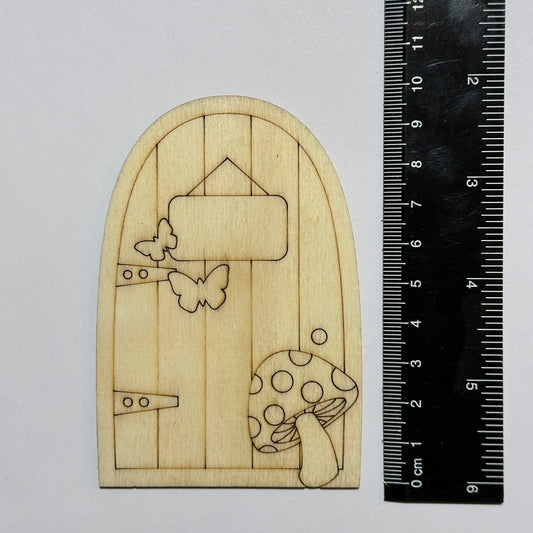 SALE - Wichteltür Pilz