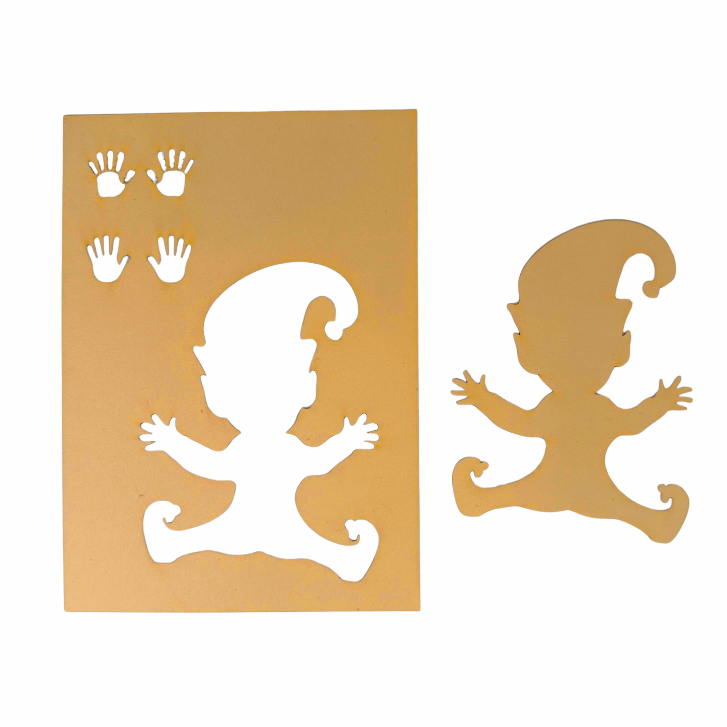 Schablone Füße | Schuhe | Hände & Wichtel