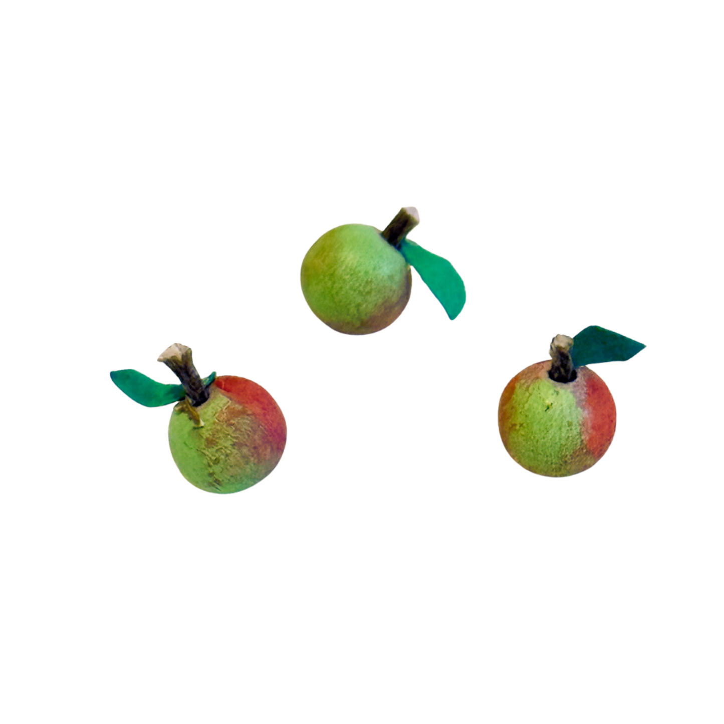 Holzperlen 6mm | einseitig gelocht | 10er Set