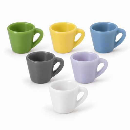Tasse verschiedene Farben