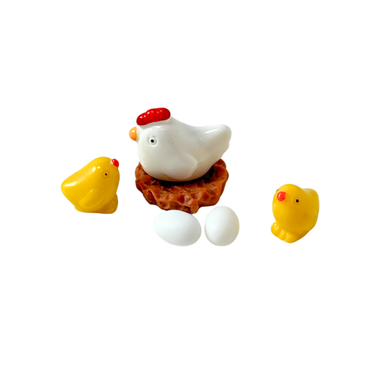 Hühner Nest | 6-teilig