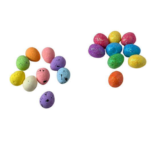 Deko-Ostereier, 3er Set | ca. 1,8cm | verschiedene Sorten