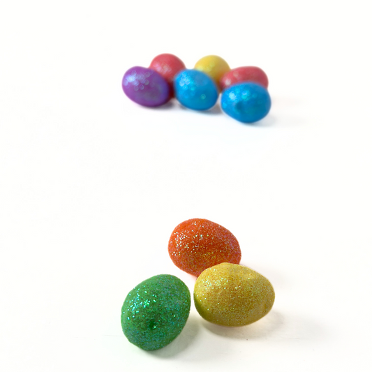 Deko-Ostereier, 3er Set | ca. 1,8cm | verschiedene Sorten