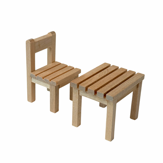 Tisch & Stuhl Set | klein