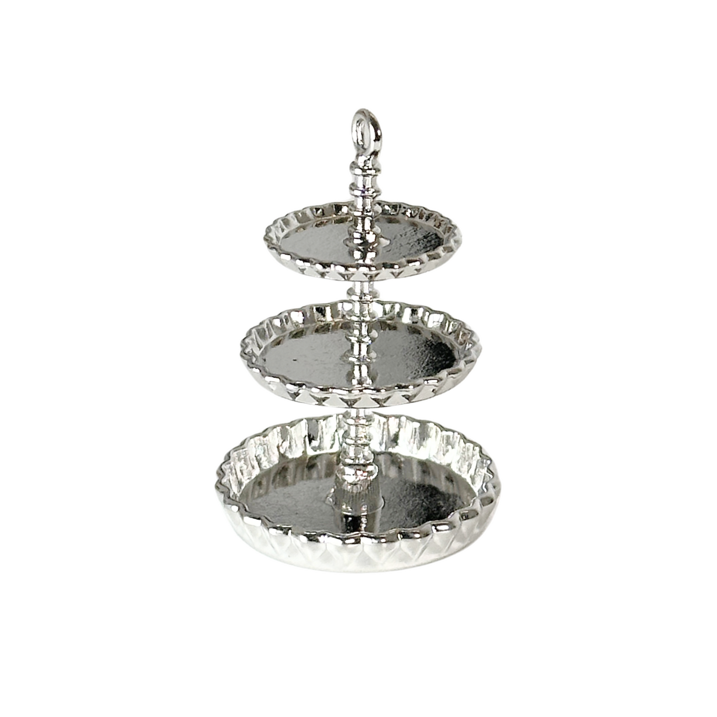 Etagere gold | weiß | silber