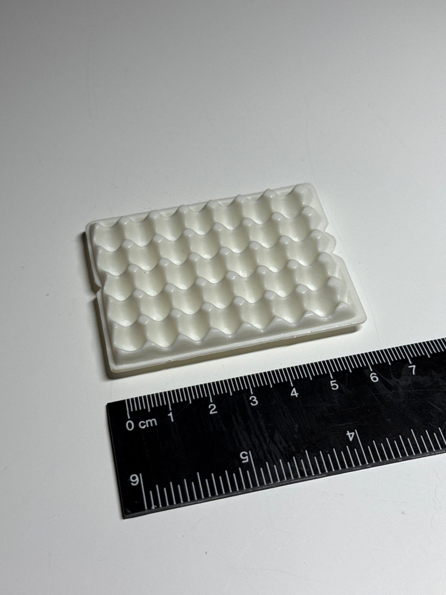 Ablage für Eier / großer Eierkarton (Kunststoff)