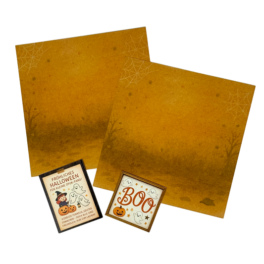 Halloween Deko Hintergrund + Plakate