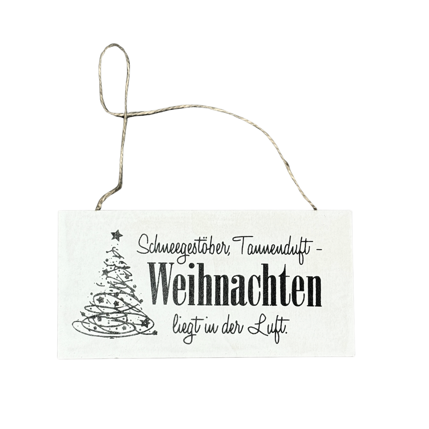Schild Weihnachten | 20x10cm
