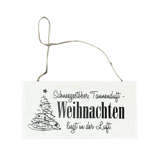 Schild Weihnachten | 20x10cm