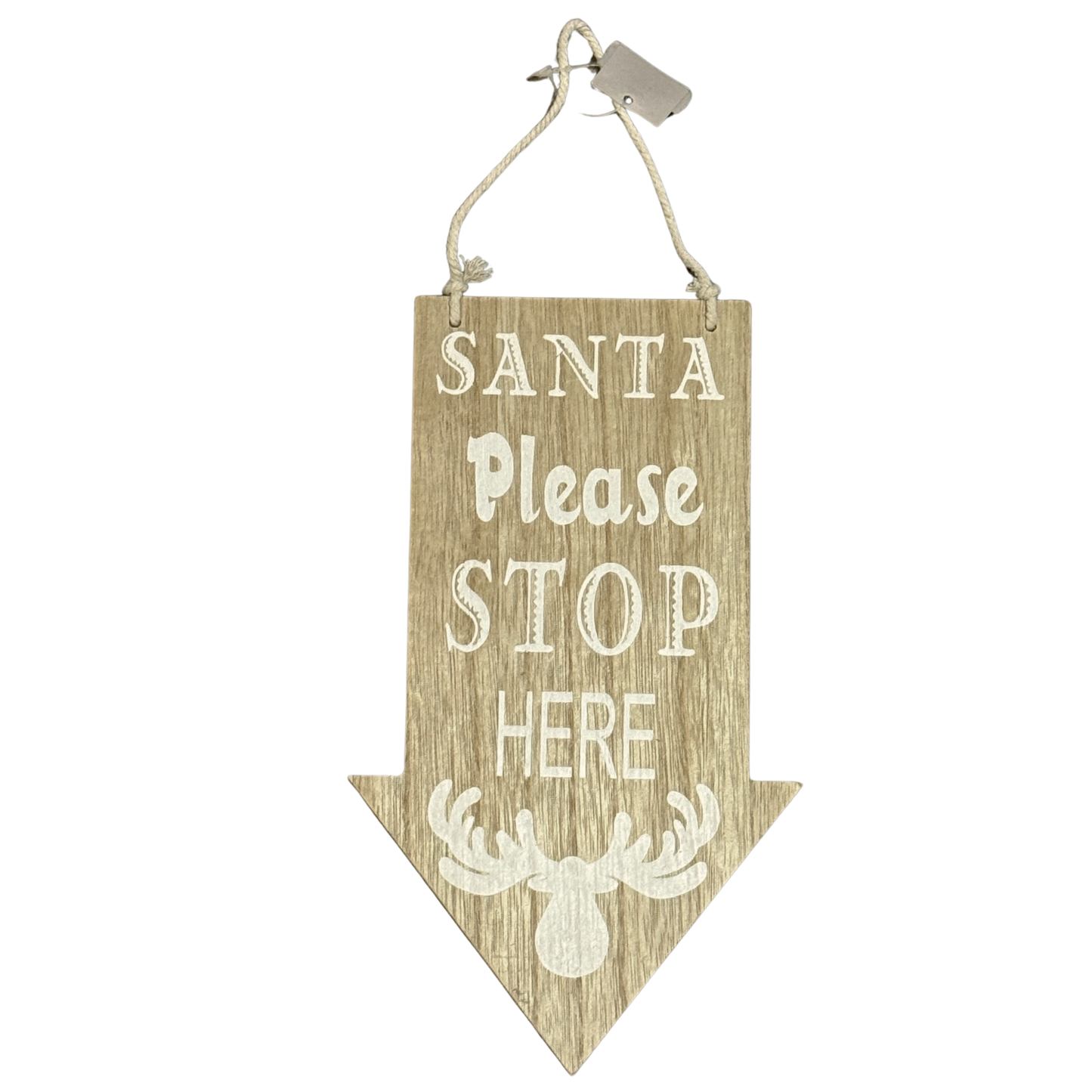 Schild Santa | 28x16cm