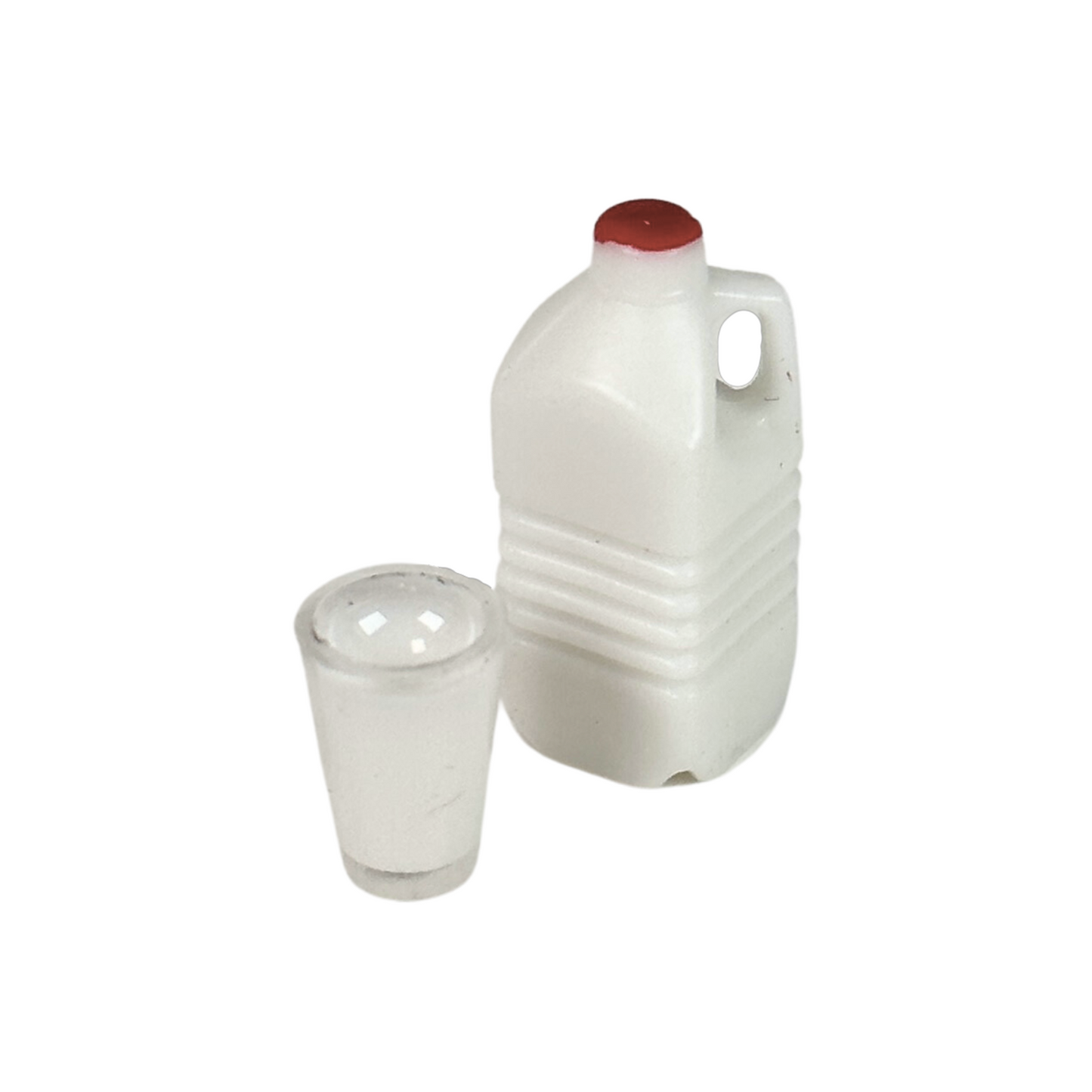 Milchkanister & Glas