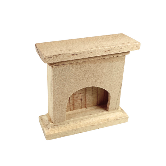 Kleiner Kamin zum Bemalen