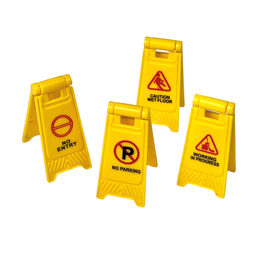 Warnschilder 4er Set