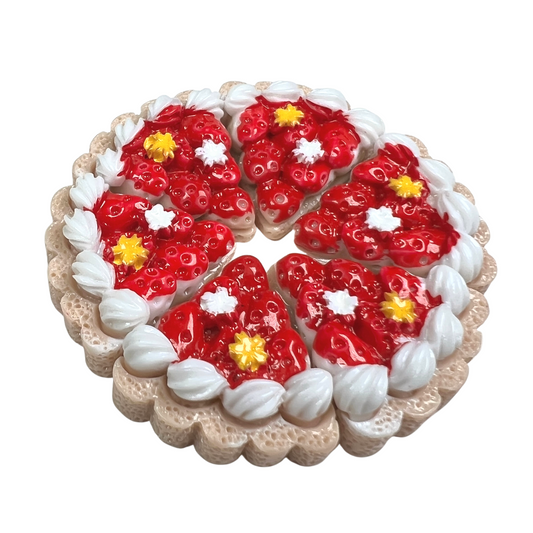 Erdbeerkuchen 6er Set