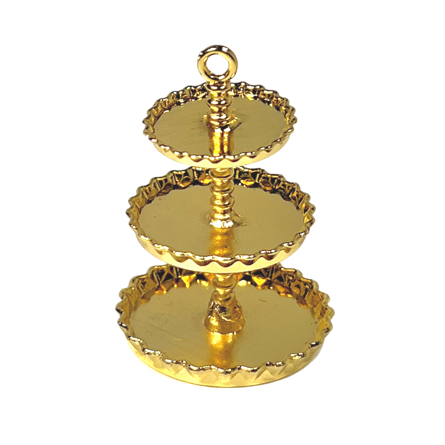 Etagere gold | weiß | silber