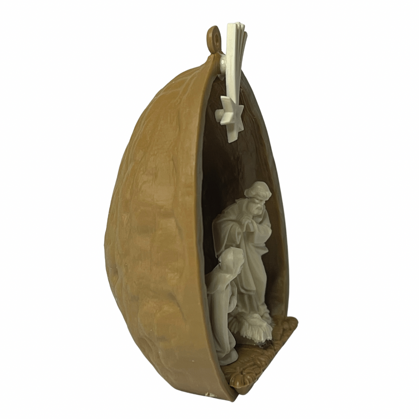 Krippe in Nussschale