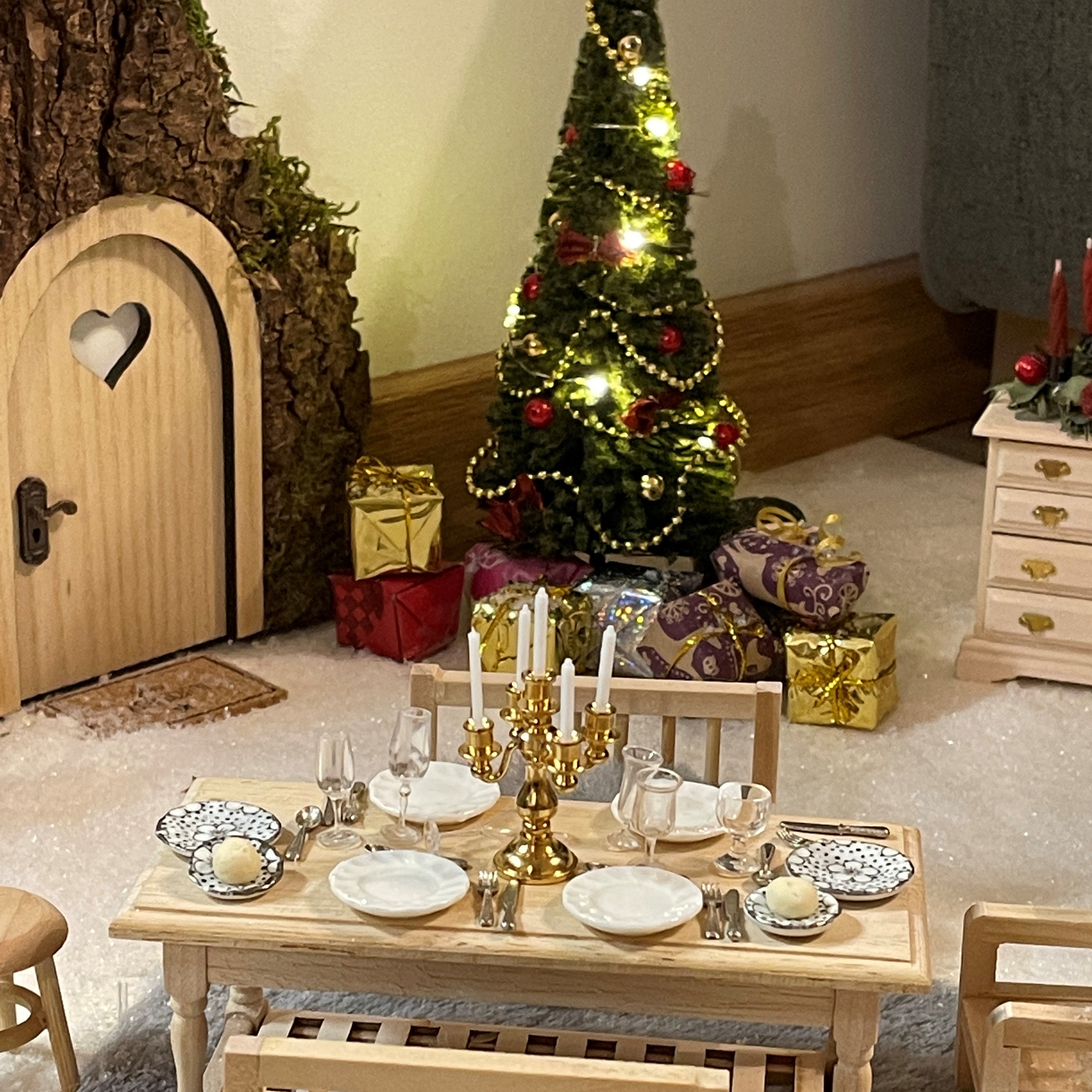 Fotohintergrund Weihnachtswaldszene – 213 X 152 Cm, Winter-Wunderland-Motiv Für Shootings & Partys