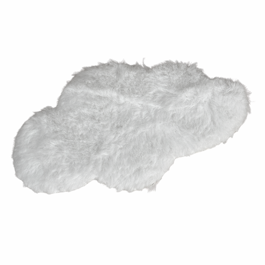 Wolkenteppich Teppich weiß | ca. 15cm