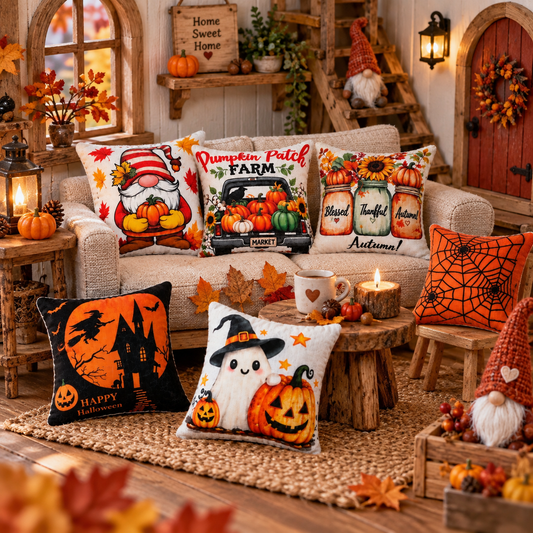 Kissen Herbst / Halloween