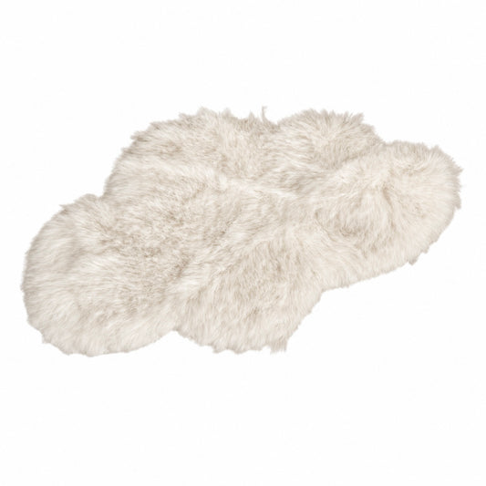 Wolkenteppich Teppich creme | ca. 15cm