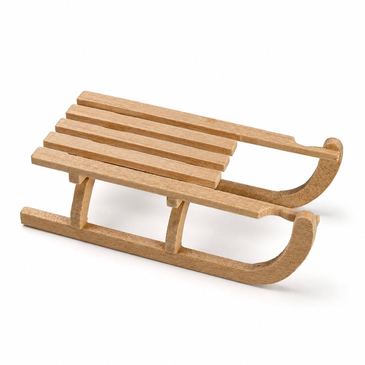 Holzschlitten