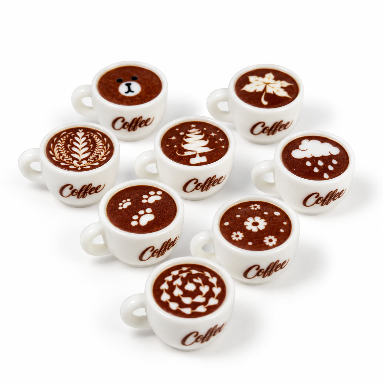 Kaffeetasse | verschiedene Schaummotive Coffee