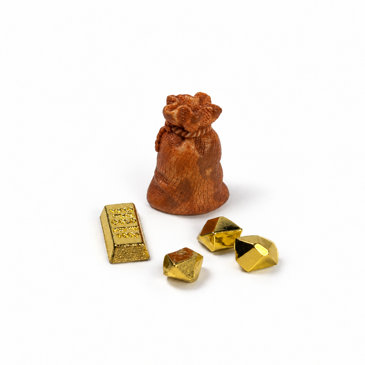 Goldbarren & Goldnuggets | mit und ohne Goldsäckchen