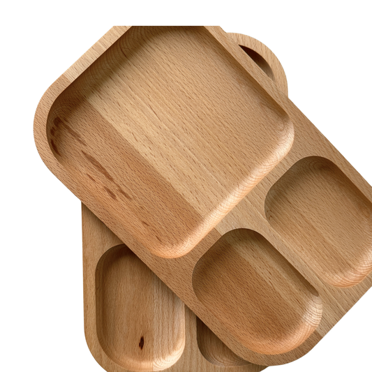 Snackschale mit kleinen Schönheitsfehlern was die Holzmaserung betrifft | 30x18cm
