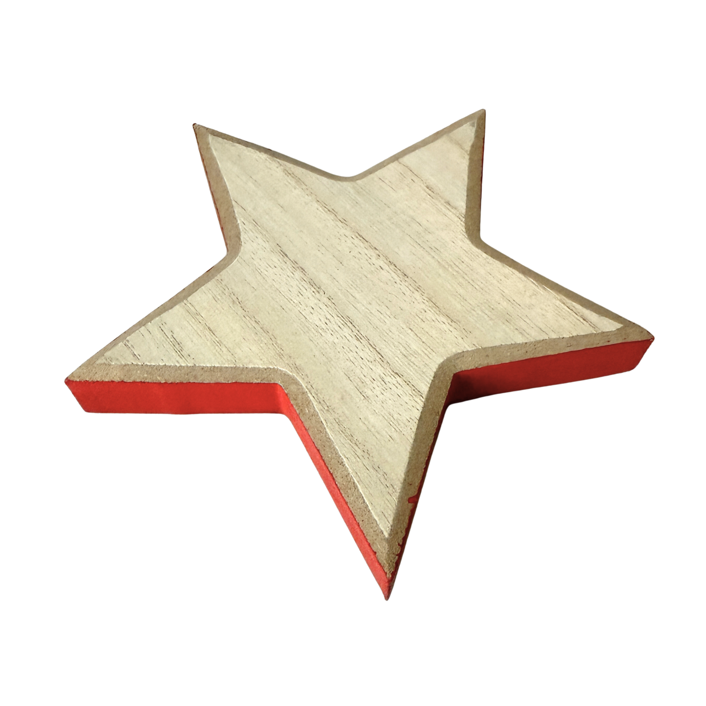 Deko-Stern | weiß, grau oder rot | 12,5 x12,5cm