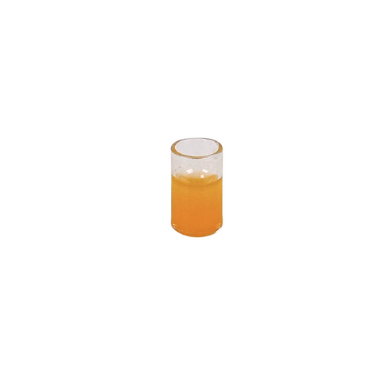 Glas mit Orangensaft