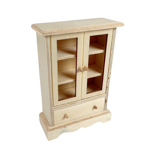 Vitrinenschrank zum Bemalen