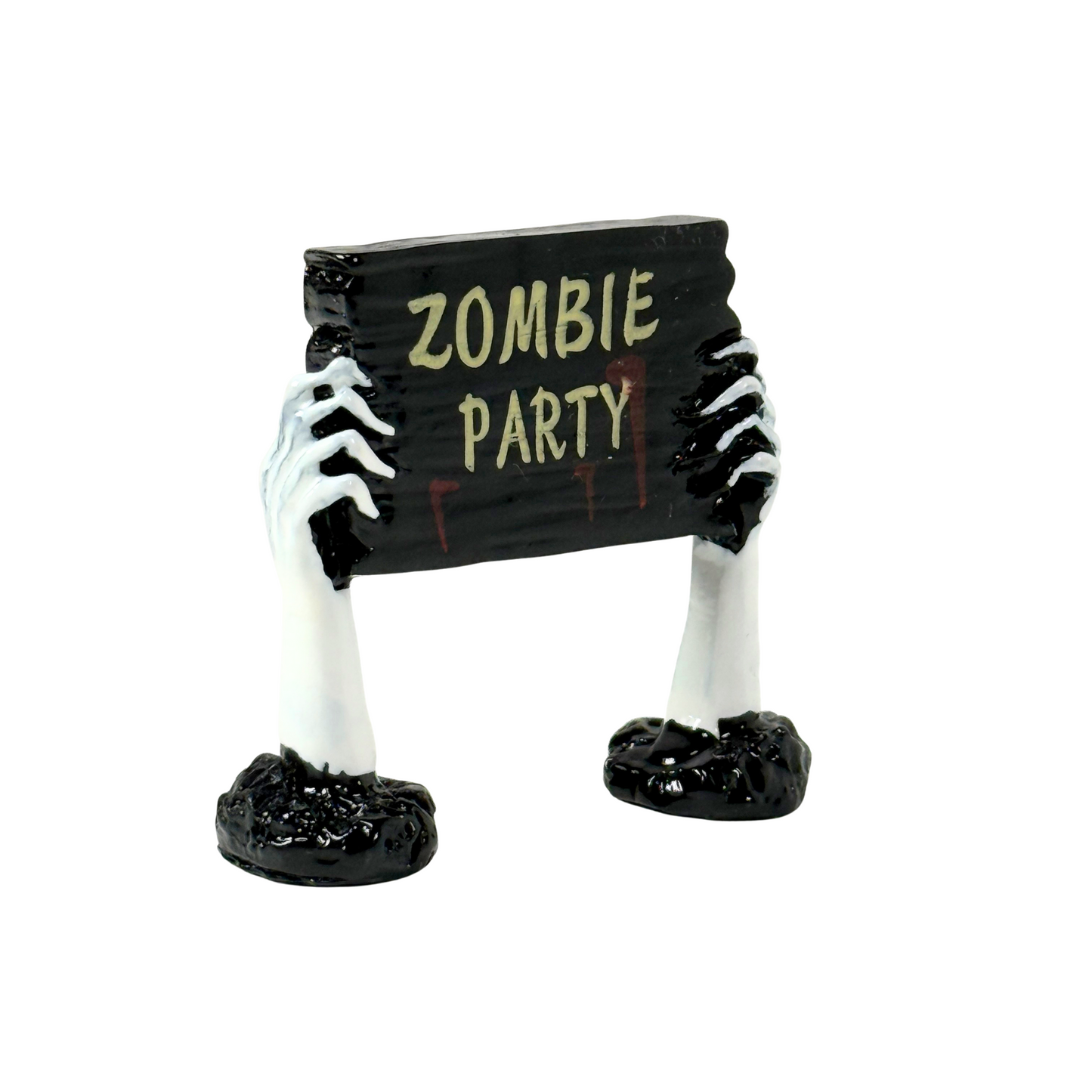 Schild Zombie Party
